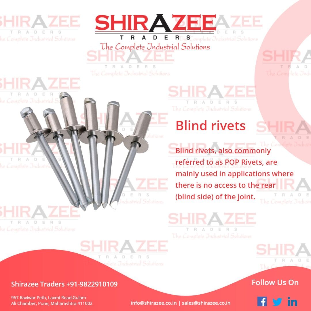 What are Blind Rivets? & Different Types of Blind Rivets
