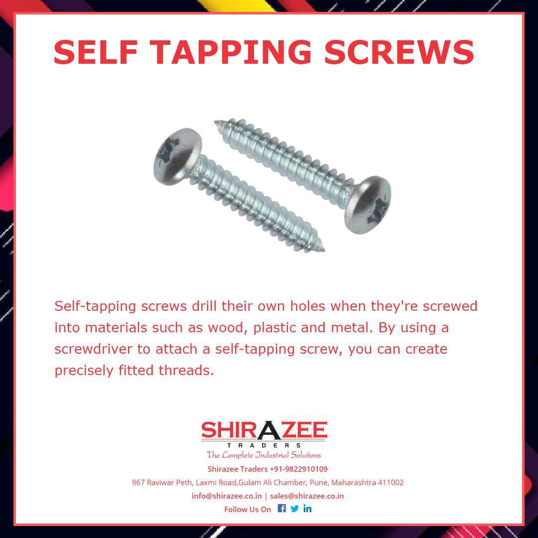 Self Tapping Screw, Self Tapping Aluminum Screws, Self Tapping Metal, Wood  Screws